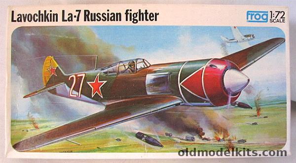 Frog 1/72 Lavochkin La-7 Fighter, F404 plastic model kit